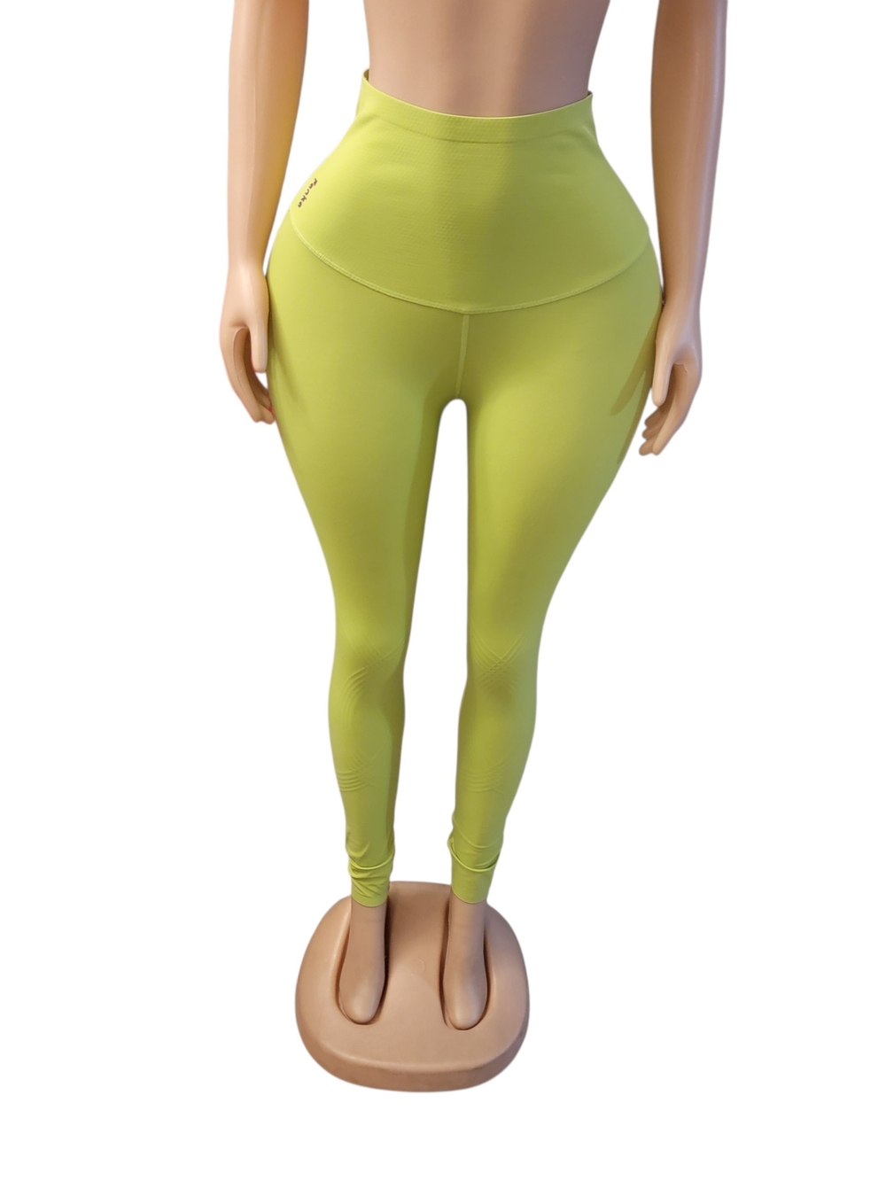High-Rise Lime Green Sculpting Leggings
